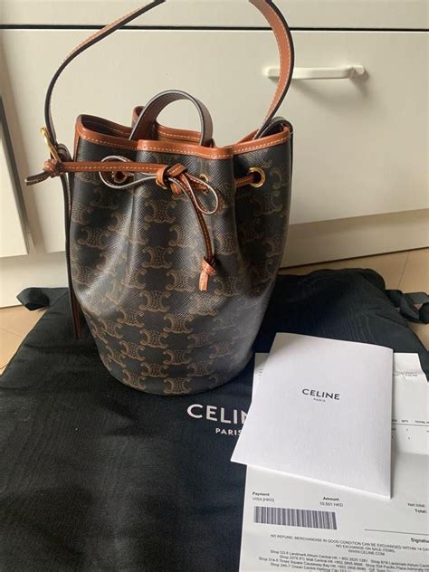 celine mini basket bag|Celine drawstring bag.